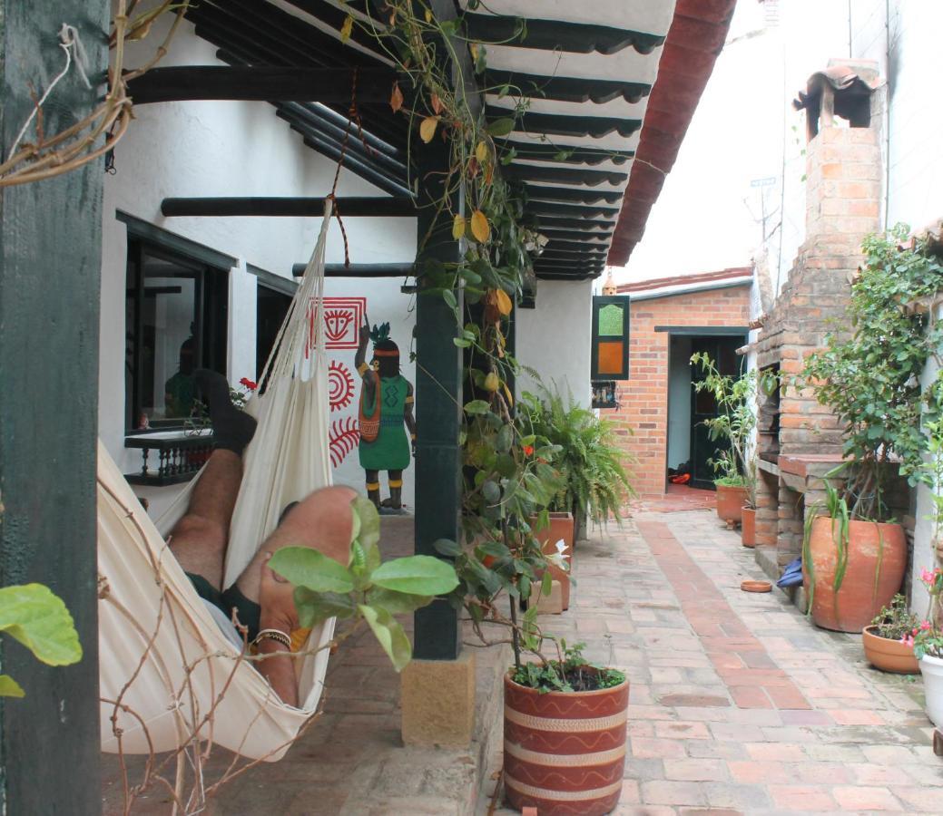 Green House Hostel Villa de Leyva Exterior foto